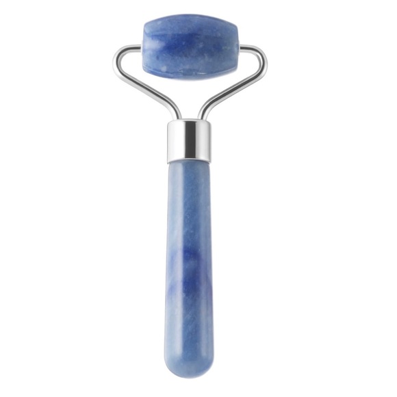 Sephora Mini Blue Aventurine De-Puffing Facial Roller - Picture 4 of 7